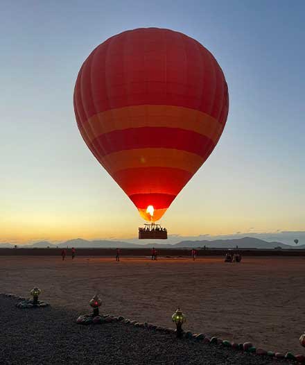 sky balloon rides in Marrakech